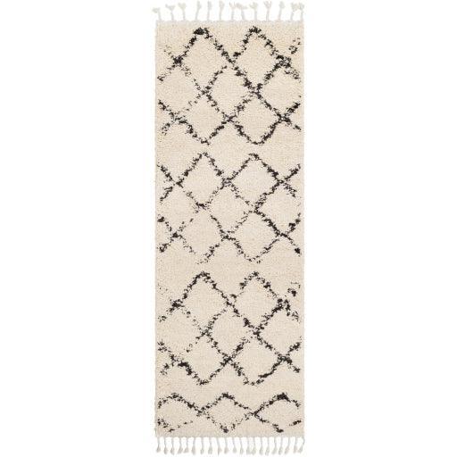 Surya Berber Shag BBE-2300 2'7" x 7'3" Rug