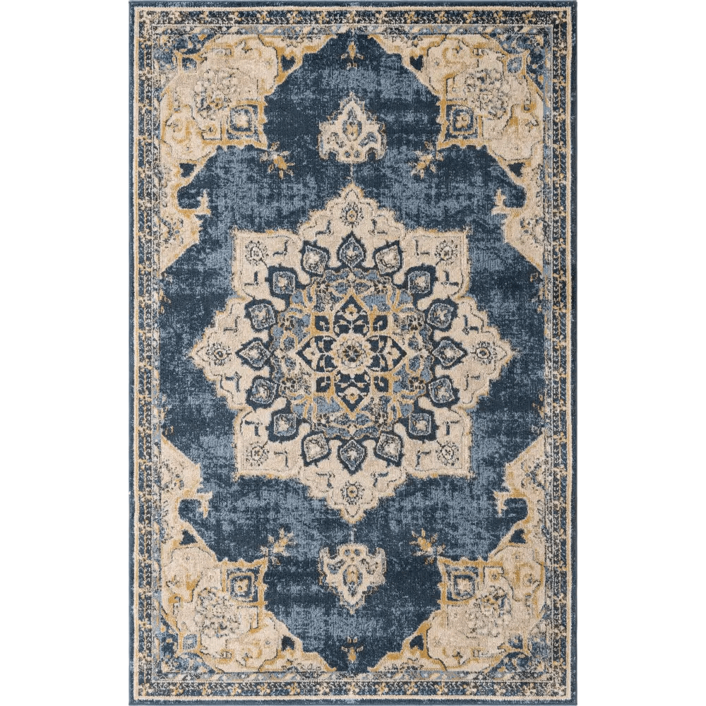Modern designed destin chromatic rug