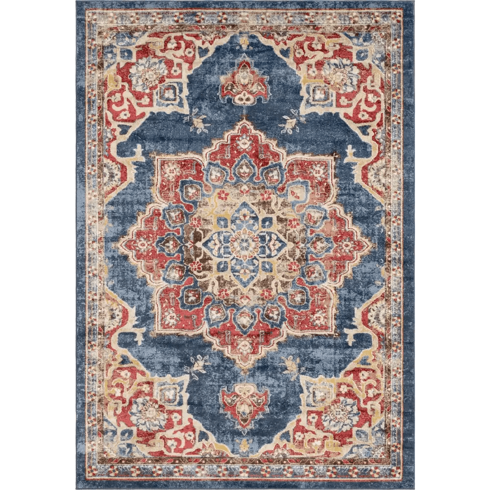 Modern designed destin chromatic rug