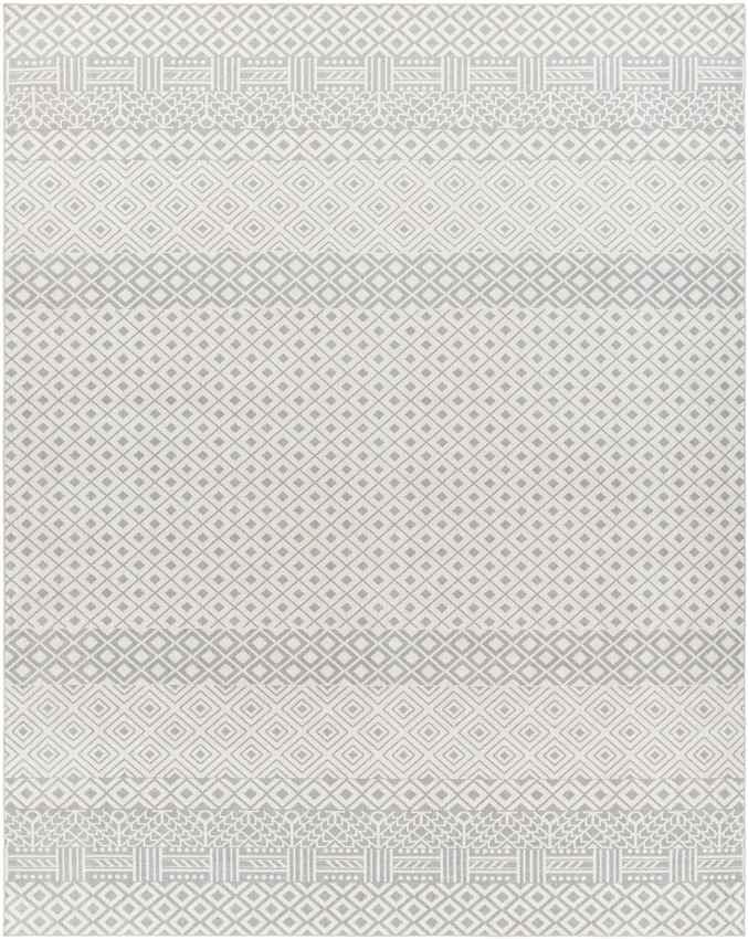Waynetown Global Gray Washable Area Rug